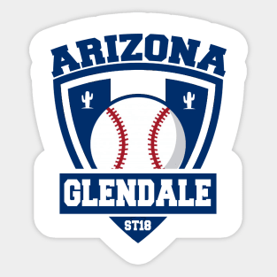 Glendale, Arizona Baseball Spring Training Sticker